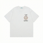 Casablanca Championship Diamond T-Shirt - White