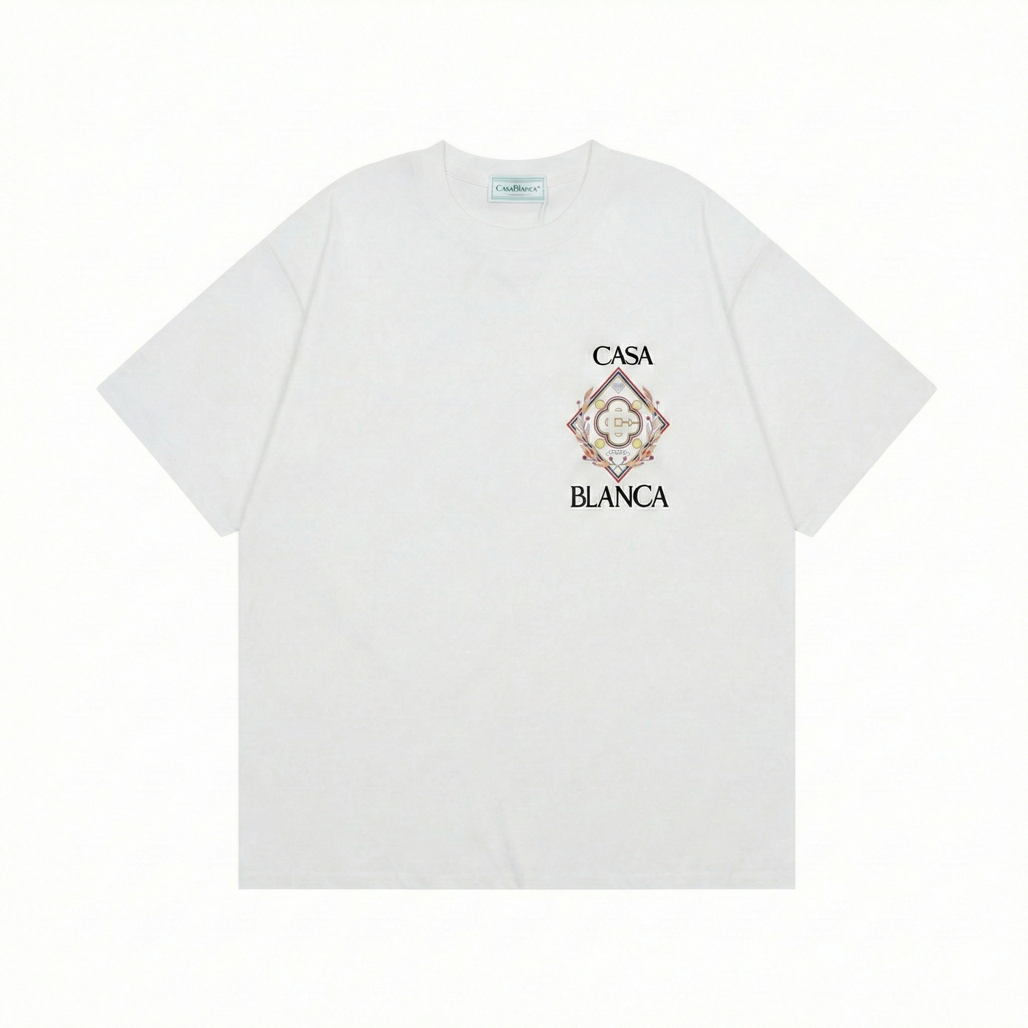 Casablanca Championship Diamond T-Shirt - White