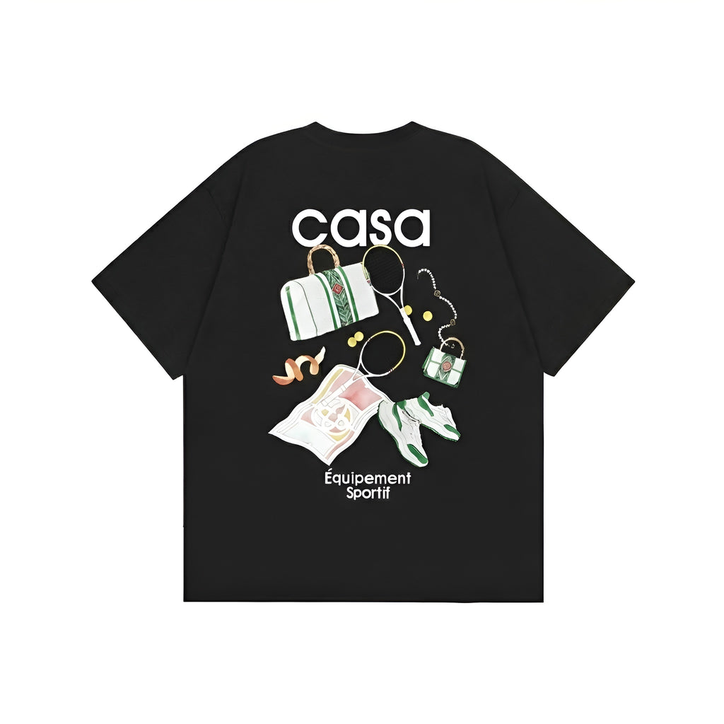 Casablanca Equipment Sportif T-Shirt - Black