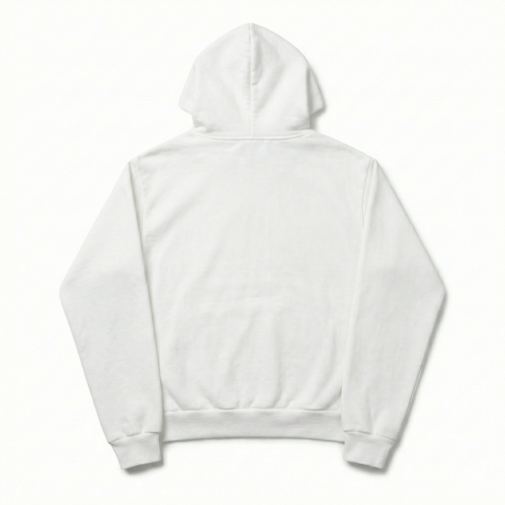 Sp5der Rhinestone OG Web V2 Hoodie - White