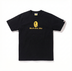 BAPE A Bathing Ape Logo Tee - Black