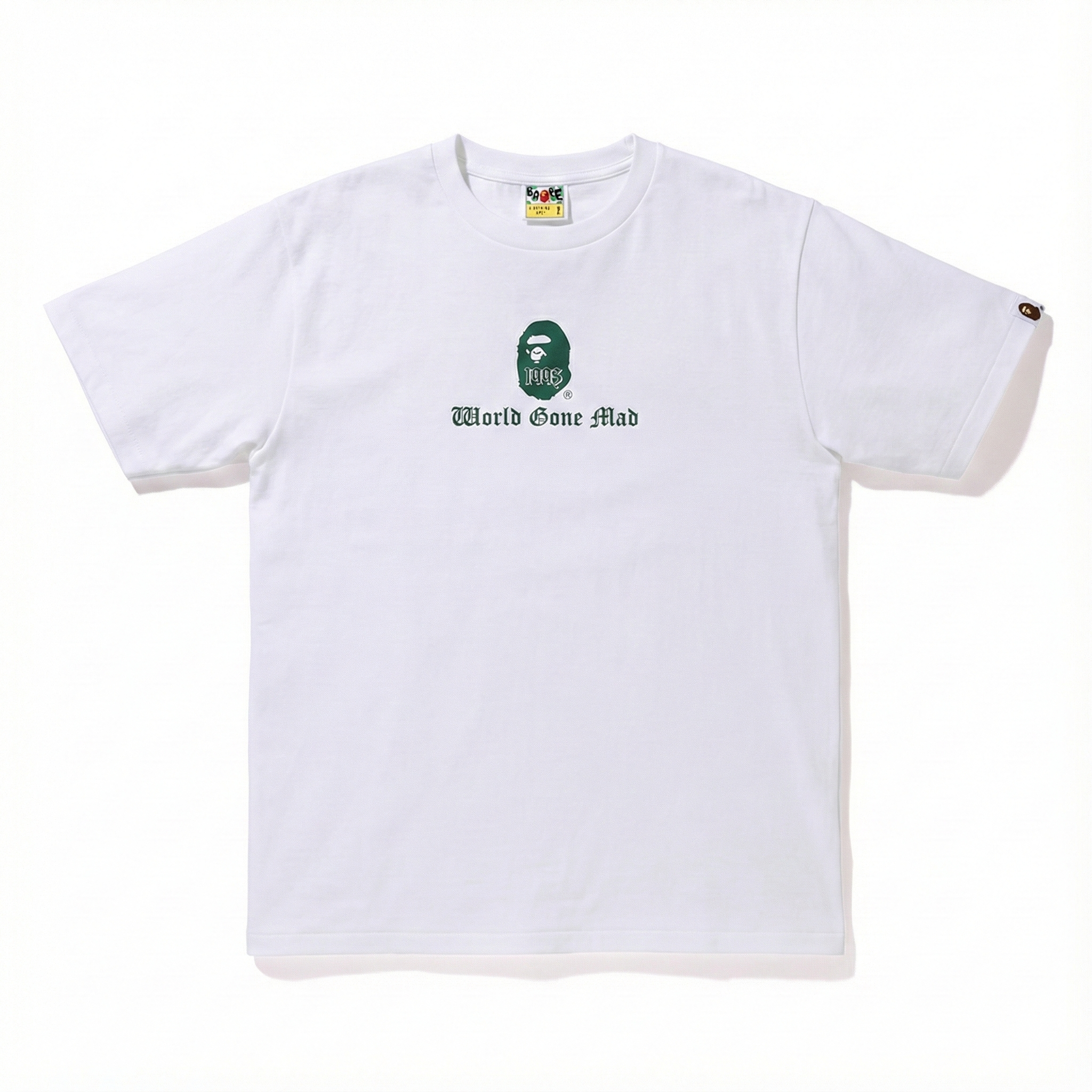 BAPE A Bathing Ape Logo Tee - White