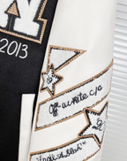 Off-White™ 10-Year Anniversary "Class of 2013" Varsity Jacket - Black/White