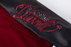 Off-White™ c/o AC Milan Varsity Jacket (Black/Red)