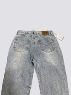 Gallery Dept. Vintage Wash Patchwork Flare Jeans - Light Wash Denim